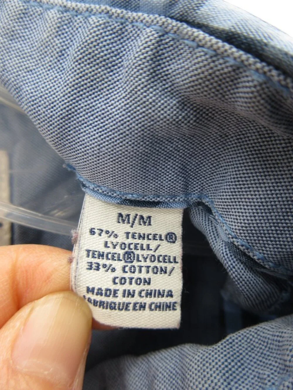 Tommy Bahama Jeans Shirt Medium Island Crafted Modern Fit Gingham Plaid